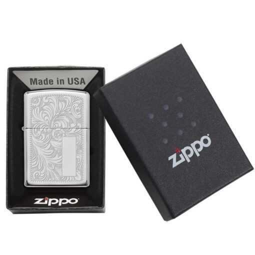 Zippo Chrome Venetian Design - 352 - Hình ảnh 6