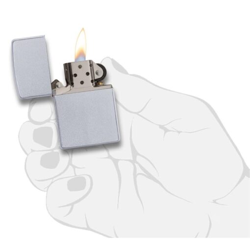 Zippo Classic Satin Chrome - 205 - Hình ảnh 6