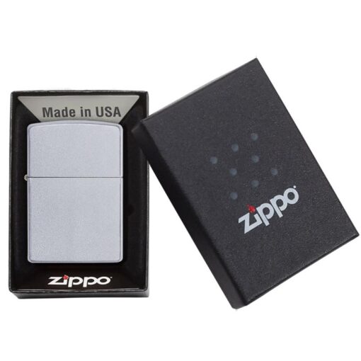 Zippo Classic Satin Chrome - 205 - Hình ảnh 7