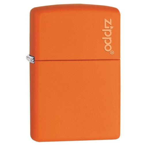 Zippo Classic Orange Matte with Zippo Logo - 231ZL