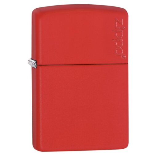 Zippo Classic Red Matte with Zippo Logo – 233ZL