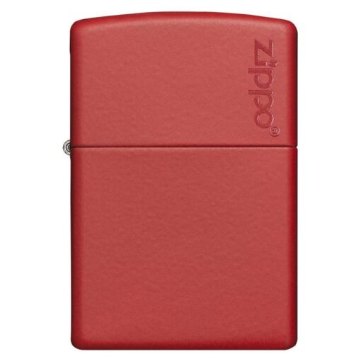 Zippo Classic Red Matte with Zippo Logo – 233ZL - Hình ảnh 3