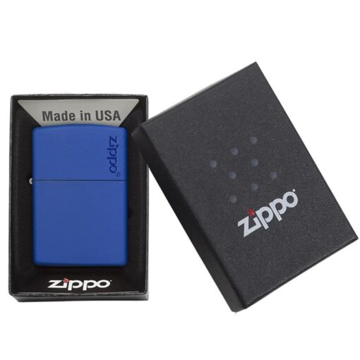 Zippo Classic Royal Blue Matte with Zippo Logo – 229ZL - Hình ảnh 6