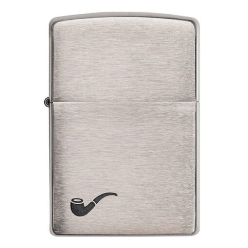 Zippo Brushed Chrome Pipe 200PL