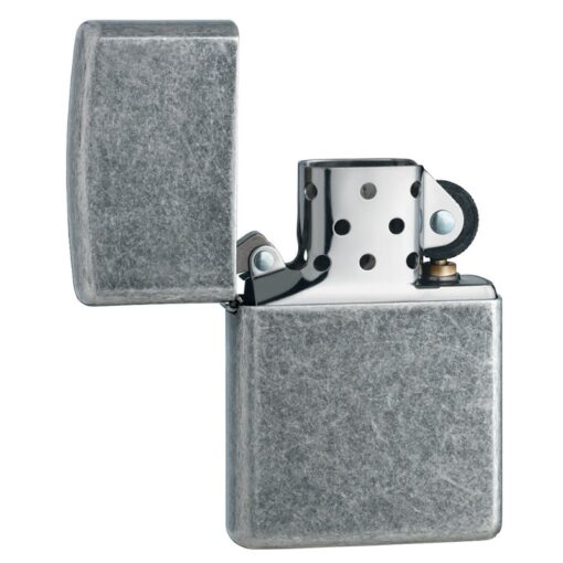 Zippo Classic Antique Silver Plate - 121FB - Hình ảnh 4