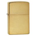 Zippo Classic Brushed Solid Brass - 204
