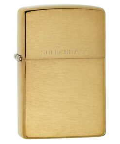 Zippo Classic Brushed Solid Brass - 204