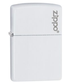Zippo Classic White Matte with Zippo Logo - 214ZL