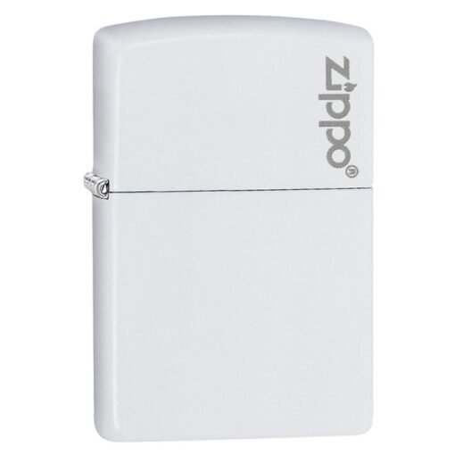 Zippo Classic White Matte with Zippo Logo - 214ZL