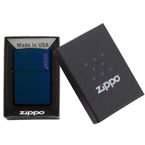 Zippo Classic Navy Matte with Zippo Logo – 239ZL - Hình ảnh 6
