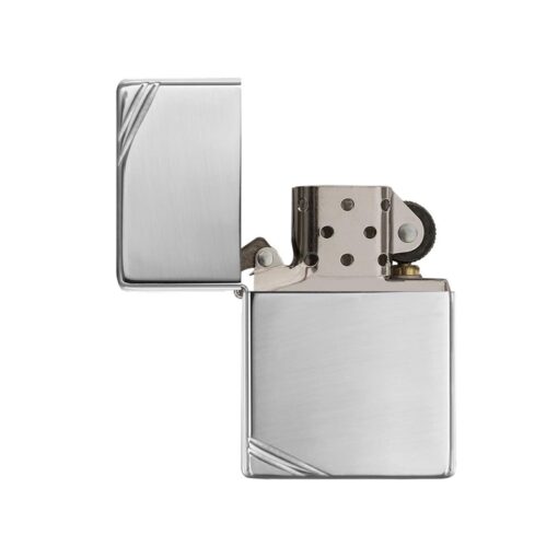 Zippo High Polish Chrome Vintage with Slashes - 260 - Hình ảnh 2