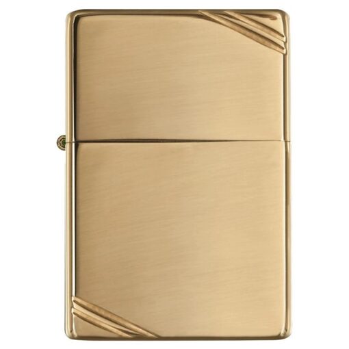 Zippo High Polish Brass Vintage with Slashes - 270 - Hình ảnh 3