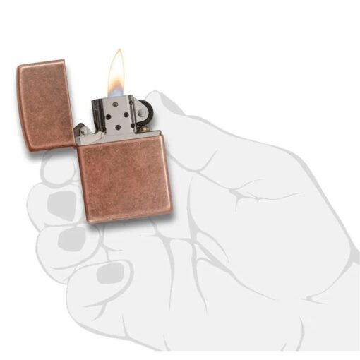 Zippo Classic Antique Copper - 301FB - Hình ảnh 5