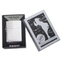 bật lửa zippo họa tiếc màu bạc chính hãng