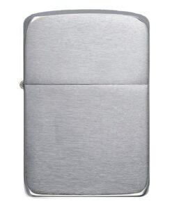 bật lửa zippo họa tiếc màu bạc chính hãng