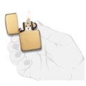 bật lửa zippo họa tiếc màu vàng chính hãng