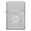 bật lửa zippo họa tiếc màu bạc chính hãng