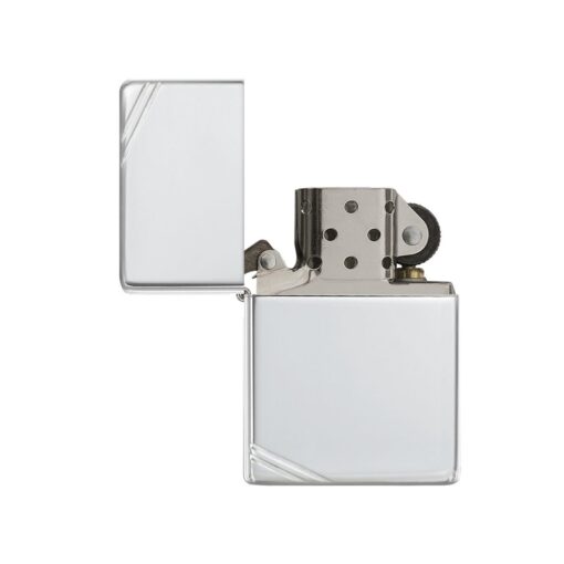 Zippo Vintage Sterling Silver with Slashes - 14 - Hình ảnh 2