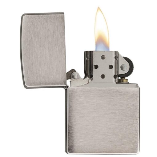 Zippo Classic Brushed Chrome - 200 - Hình ảnh 5