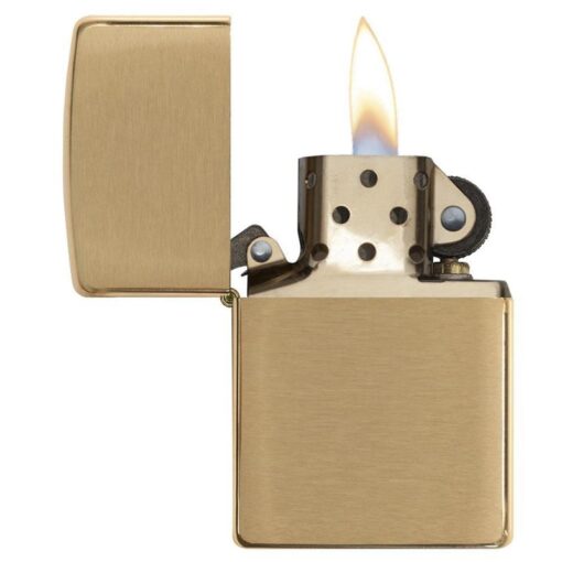 Zippo Classic Brushed Brass - 204B - Hình ảnh 4