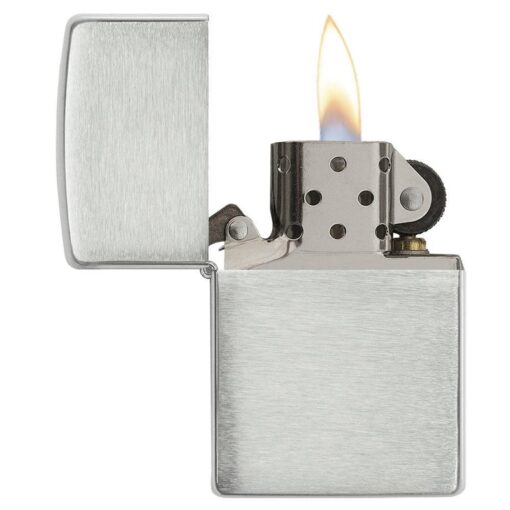 Zippo Armor Brushed Sterling Silver - 27 - Hình ảnh 4