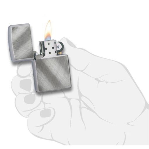 Zippo Classic Diagonal Weave - 28182 - Hình ảnh 5