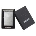 bật lửa zippo họa tiếc màu bạc chính hãng