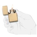 bật lửa zippo họa tiếc màu vàng chính hãng