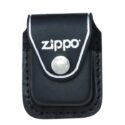 phụ kiện zippo - bao da zippo đen