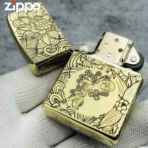 Zippo 12 con giáp năm Tí - Chuột - Hình ảnh 6