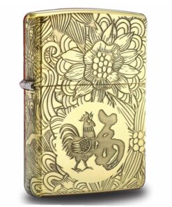 Zippo 12 con giáp năm Dậu - Gà