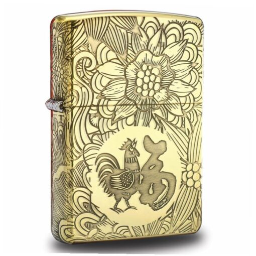 Zippo 12 con giáp năm Dậu - Gà