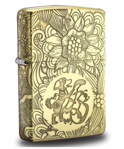 Zippo 12 con giáp năm Tuất - Chó