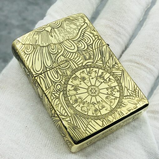 Zippo 12 con giáp năm Tuất - Chó - Hình ảnh 5
