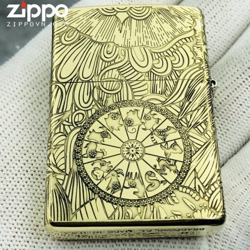 Zippo 12 con giáp năm Dần - Hổ - Hình ảnh 5
