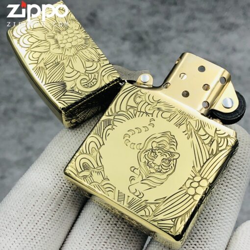 Zippo 12 con giáp năm Dần - Hổ - Hình ảnh 4