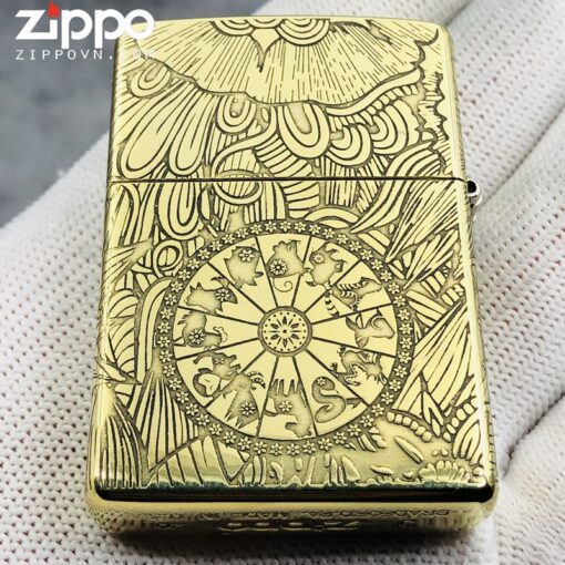 Zippo 12 con giáp năm Thìn - Rồng - Hình ảnh 5