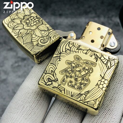 Zippo 12 con giáp năm Tị - Rắn - Hình ảnh 4