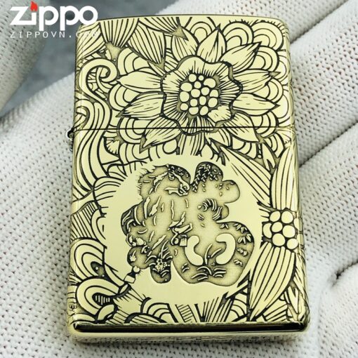 Zippo 12 con giáp năm Ngọ - Ngựa - Hình ảnh 3