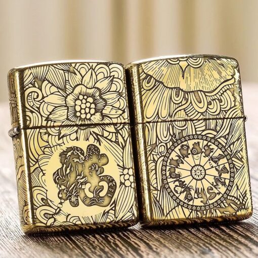 Zippo 12 con giáp năm Ngọ - Ngựa - Hình ảnh 2