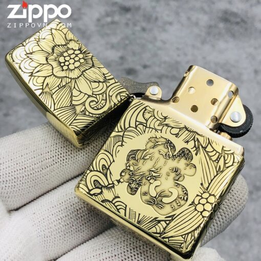 Zippo 12 con giáp năm Ngọ - Ngựa - Hình ảnh 4