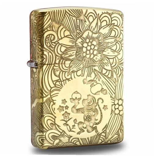 Zippo 12 con giáp năm Thân - Khỉ