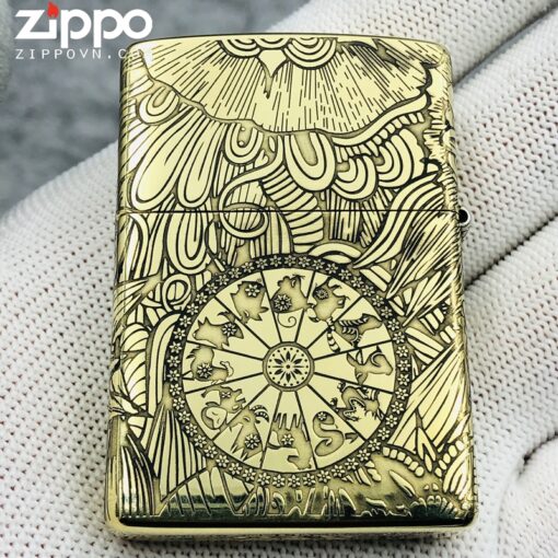 Zippo 12 con giáp năm Thân - Khỉ - Hình ảnh 5