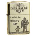 Zippo Brass Ngày Của Cha - BRC19