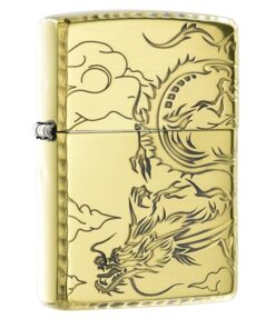 Zippo Tribal Hidden Dragon Gold - ZA-3-5B