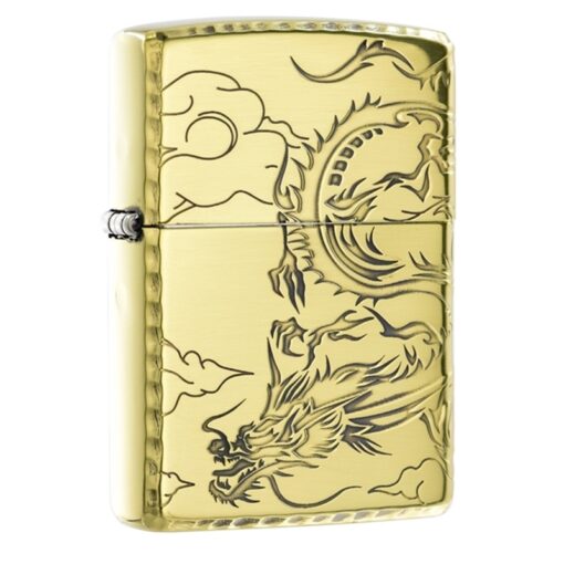 Zippo Tribal Hidden Dragon Gold - ZA-3-5B