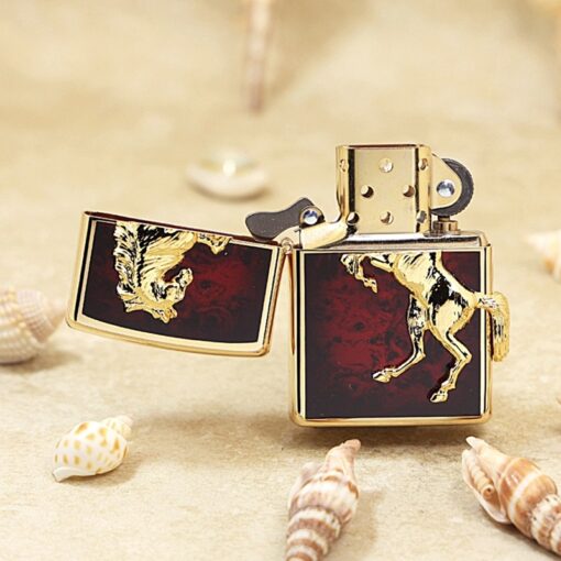 Zippo Golden Horse Red Winning Winny - ZA-5-3A - Hình ảnh 4