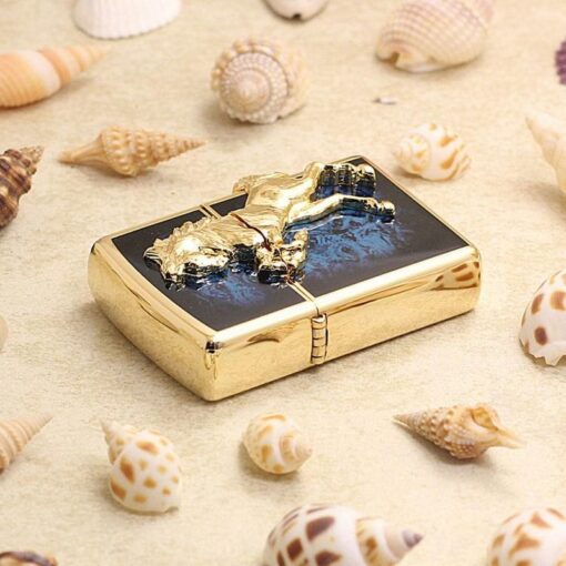 Zippo Golden Horse Blue Winning Winny - ZA-5-3B - Hình ảnh 4