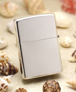 bật lửa zippo màu bạc