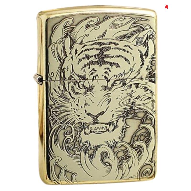 Zippo Armor Brass Tiger Roar - BRC11